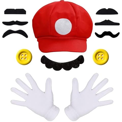 iZoeL Deluxe Mario Costume Set for All Cover