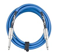 Fender Contour Series instrument cables were designed by combining solid construction, featuring spiral shielding and durable nickel-plated connectors. With unmistakable Fender styling to create a high-performance, reliable choice for your cable need...