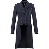  Eqode by Equiline Giacca Frac Equitazione da Donna Blu 38