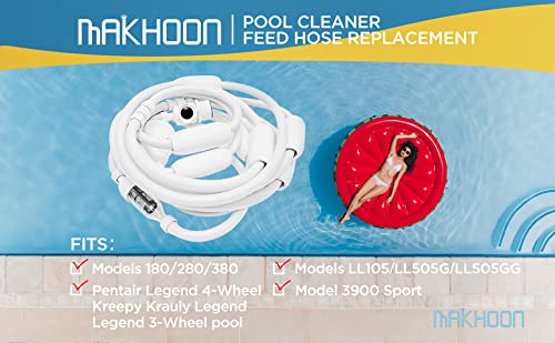 Upgraded-Makhoon-Pool-Cleaner-Feed-Hose-Replacement-for-Zodiac-Polaris-280-380-180-3900-Pool-Cleaner-Feed-Hose-G5Not-Compatible-with-polaris-360 Upgraded Makhoon Pool Cleaner Feed Hose Replacement for Zodiac Polaris 280 380 180 3900 Pool Cleaner Feed Hose G5Not Compatible with polaris 360