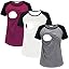 5-grey/White/Red(3 Pack)
