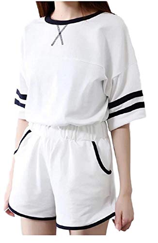 [DauStage] 2{C fB[X [EFA XEFbg W[W ㉺ ZbgAbv  & V[gpc Zbg (zCg, XXL)