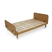 Amazon.co.jp: HOPPL(ホップル) キッズベッド ナチュラル HK-BED