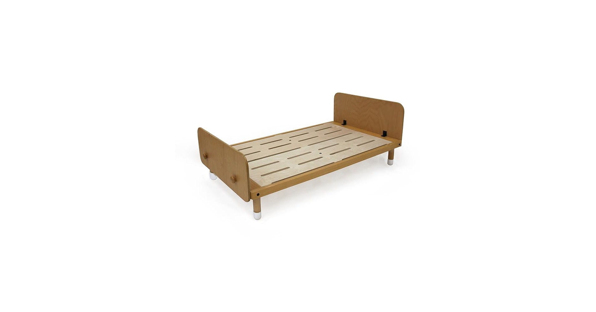Amazon.co.jp: HOPPL(ホップル) キッズベッド ナチュラル HK-BED