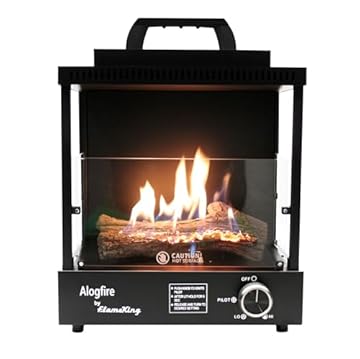 portable outdoor electric fireplace