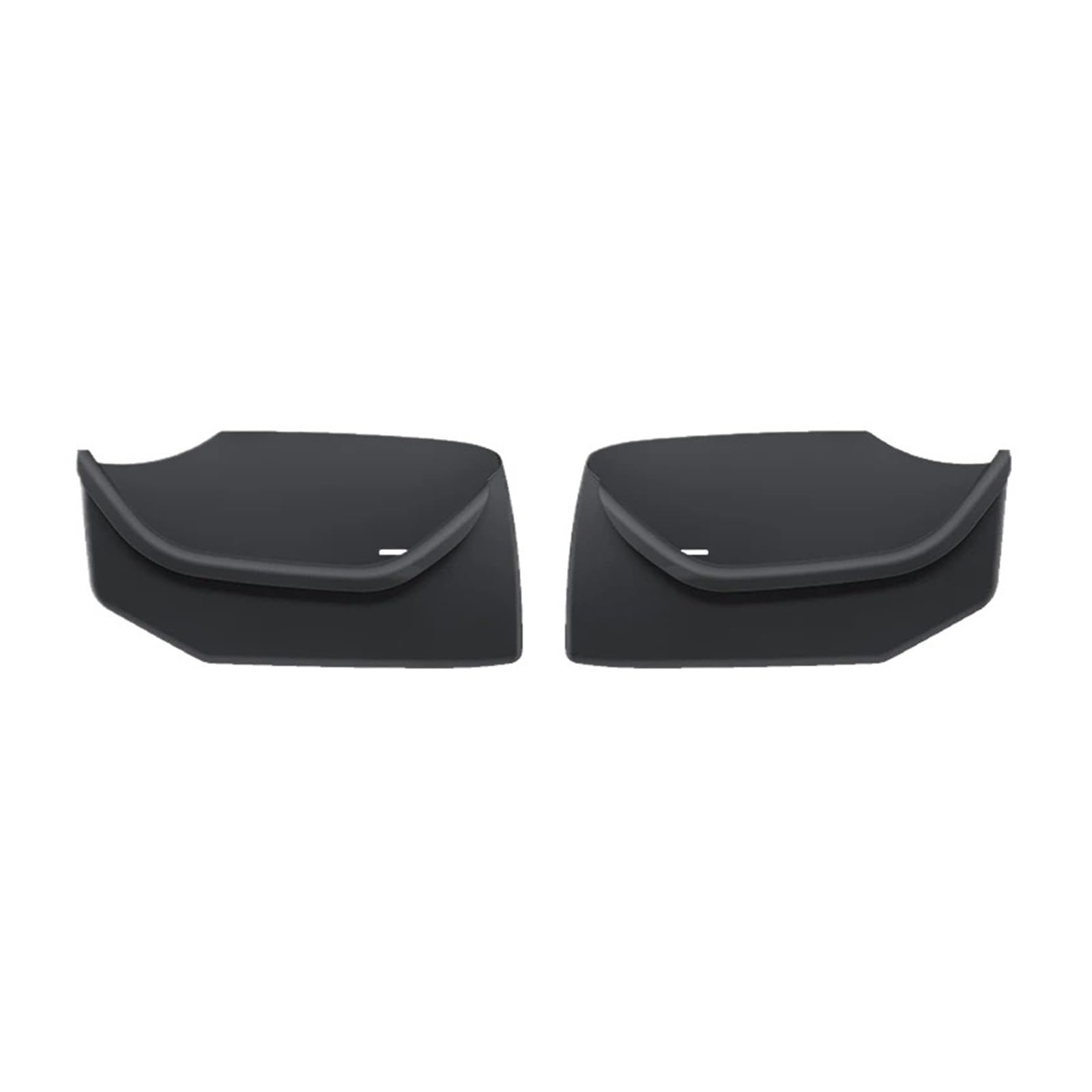 ESPYN For Tesla For Model For Y For Juniper 2025 Door Side Organizer TPE Front And Rear Storage Box Interior Accessories Universal Interior Accessories(Back door 2pieces)