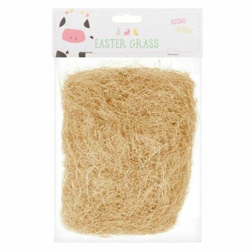 HoitoDeals 1Pcs Beige Natural Grass Easter Decoration Decorate Bonnet Basket Hats Arts Crafts Fake Grass Straw