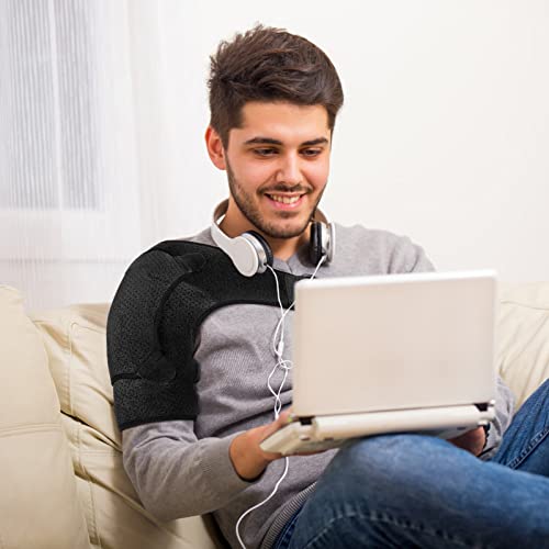 Shoulder Brace For Men Women, Adjustable Shoulder Support With Pressure Pad, Breathable Shoulder Compression Sleeve For Frozen Shoulder, Torn Rotator Cuff, Dislocated Ac Joint, Sprain, Tendinitis #TOP1
