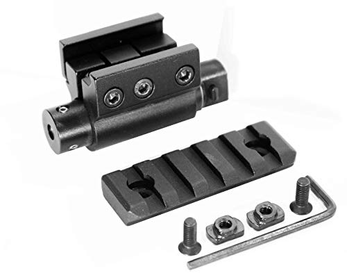 Trinity Base and red dot Sight Aluminum Black for keltec ks7 Picatinny Weaver Base Mount Adapter Aluminum Black Hunting Optics Mount Tactical Home Defense Accessory Class IIIA 635nM Less Than 5mW