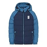 Lego Wear Unisex Kinder Winterjacke 3.000 Wassersäule Atmungsaktiv Lwjipe 704 Jacke, 523, 134 EU