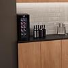 Cecotec Cantinetta Vino Bolero GrandSommelier 1250 CoolCrystal. 12 Bottiglie, Raffreddamento Termoelettrico, LED, ideale per conservare i tuoi vini alla temperatura perfetta.