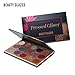 Beauty Glazed 15 Colors Glitter Eyeshadow Palette Shimmer Ultra Pigmented Makeup Eye Shadow Powder Long Lasting Waterproof