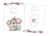 carte quenottes bebe Format : 12 x 17 cm Carte dents bébé - Carte quenottes - Motif koala
