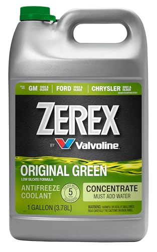 Zerex Original Green Low Silicate Concentrate Antifreeze/Coolant 1 GA, 128 Fl Oz (Pack of 1)