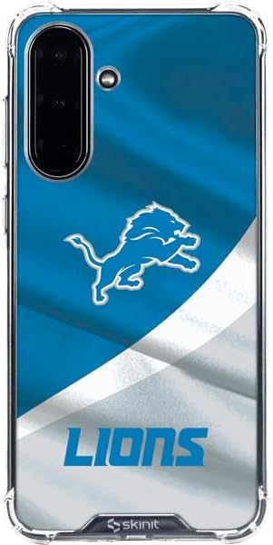 Skinit Clear Phone Case Compatible with Galaxy A36 5G - Officially Licensed NFL Detroit Lions Design