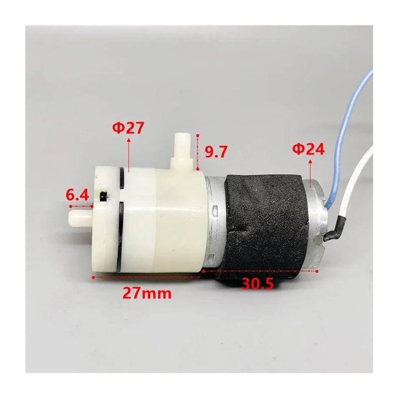 TSIOHKBS AM370HPM Small 370 Electronic Starter Diaphragm Air Pump Vacuum Pump DC 5V 6V 27mm Breast Pump DIY