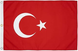 Flaggenfritze® Türkiye Türkei Flagge 150 x 250 cm - imposante türkische XXL Nationalfahne + Gratis Aufkleber
