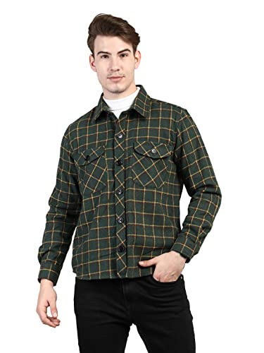 Image of CHKOKKO Men's Polyester Regular Jacket