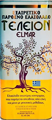 TELEION ELMAR CRETE Natives Olivenöl EXTRA aus KRETA - 5 Liter TIN - Neue Ernte 2026