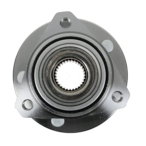 Image of TRQ 2 Piece Front Wheel Bearing & Hub Assembly Set Compatible with 2004-2007 Chevrolet Malibu 2005-2007 Pontiac G6