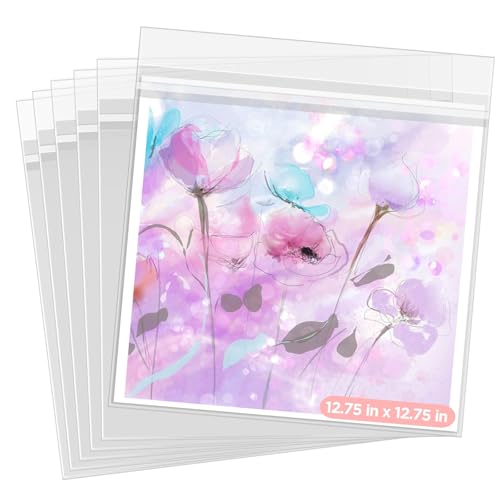 12x12 Crystal Clear Storage Bags