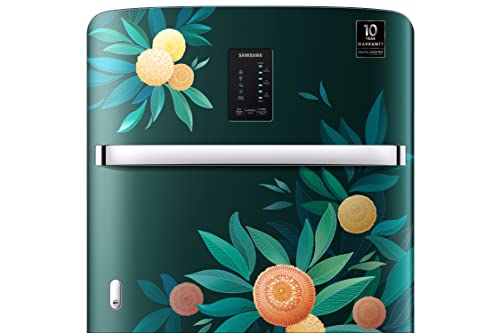 Image of Samsung 189L 5 Star Inverter Direct-Cool Single Door Digi-Touch Refrigerator Appliance (RR21C2E25NL /HL,Orange Blossom Green)