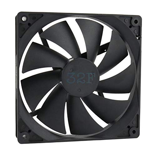 Lüfter 140 mm 140 x 140 x 25 1500 RPM 48 V 0,16 A DC Air Fan 14 cm 140 mm 3 Drähte 3 Pin mit Tacho-Sensor Kühlung 140 x 140 x 25