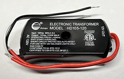 105W Electronic Low Voltage Halogen Transformer HD105-120 #1