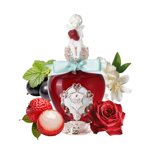 Flower Knows Strawberry Cupid Perfume,Sweet Fragrance Eau de Parfum Spray Perfume for Women,Floral and Fruity Scent With Notes of lychee,rose,musk,Clean & Vegan Essentials,1.67 fl.oz(Lychee Bouquet)