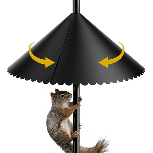 Kiwibit 19" Squirrel Baffle for Bird Feeder Poles