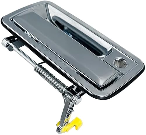 Miniatura 8 de HUYILUN0104 Medio metal cromado, 1 par de manijas de puerta delantera y exterior compatible con Chevy S10 Sonoma 1994-2004 Blazer