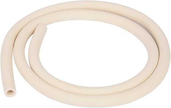 Labasics Vacuum Rubber Tubing, 15/32 OD 5/16 ID Vacuum Tubing Natural Rubber Tube for Vacuum, 5/16 x 15/32 Fitting on Labasics Glassware Labware, 3.3 Feet