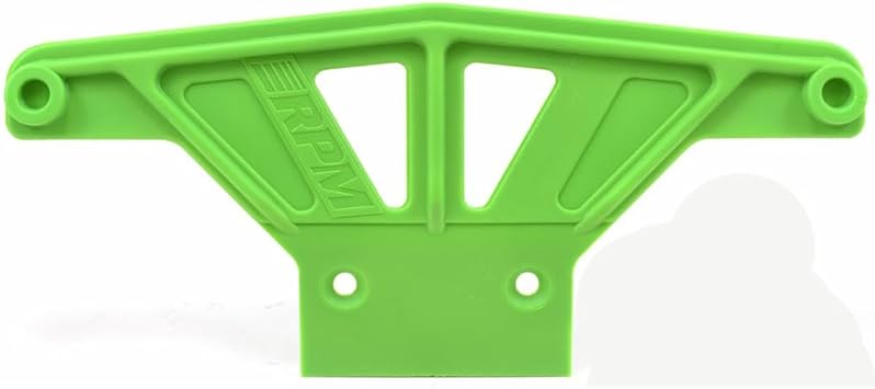 RPM Wide Front Bumper Black Rustler, Stampede, Bandit, Green