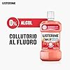LISTERINE Collutorio Set Famiglia Esclusiva Amazon, Total Care Menta Pura 500 ml e Smart Rinse Kids 500 ml 0% alcol al gusto Frutti Rossi, Kit pulizia denti senza alcool per un'igiene orale completa