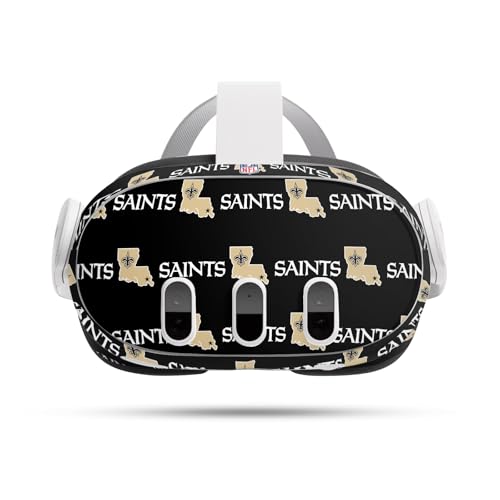 Protégez votre Meta Quest 3 des rayures avec la skin vinyle NFL New Orleans Saints