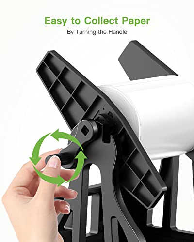 Label Holder, Nelko Thermal Label Holder For Rolls And Fan-Fold Labels, Label Roll Holder For Desktop Label Printer Accessory, Label Holder For Thermal Printers, Shipping Label Holder For Office/Home #TOP4