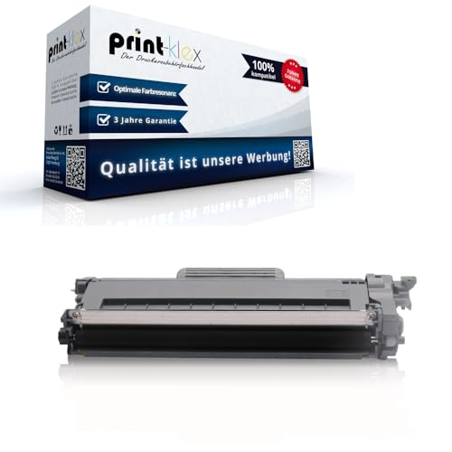 Print-Klex Cartuccia toner compatibile per Brother HL-L 2400 D HL-L 2400 DW HL-L 2400 DWE HL-L 2400 Series HL-L 2402 D TN 2510XL TN-2510XL TN2510XL 3.000 pagine Nero - Office Line Serie