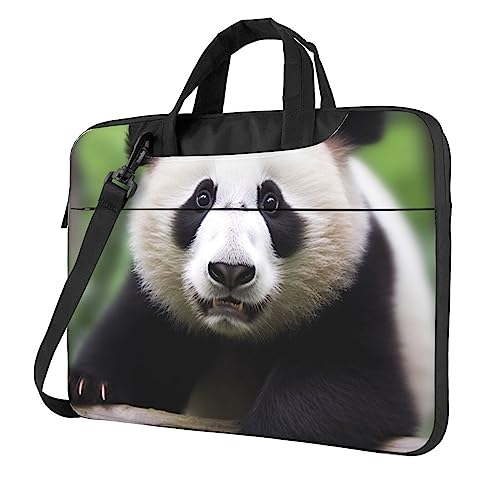 Sac à bandoulière ordinateur portable panda étanche pour le bureau et la fac