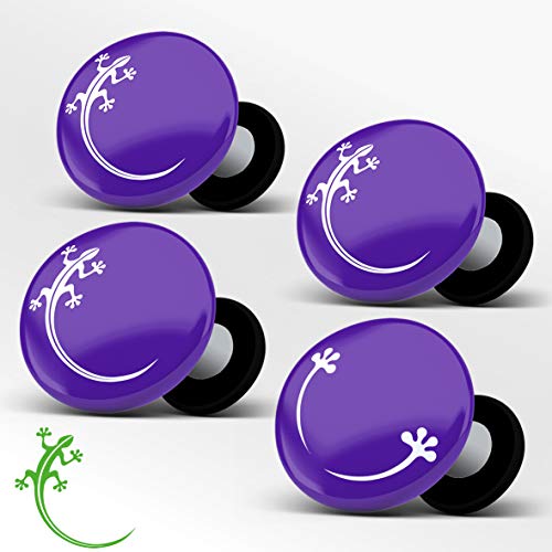 RaceBibUp Porta Dorsal magnético para la fijación del número de Carrera Ciclismo (Morado)