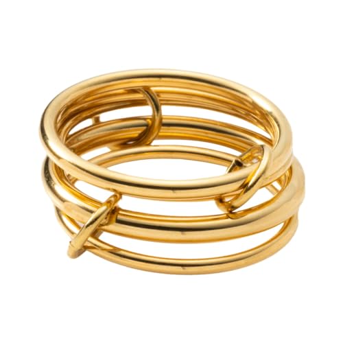 [�b���������@�������D] �N���[���h�b�g �����O �w�� ���f�B�[�X �l�C �X�e�����X�� �����ςȂ� �T�[�W�J���X�e�����X �R�l�N�e�b�h�����O 4WAY 4�A 4�d �d�˂Â� �y�S�[���h×11���z