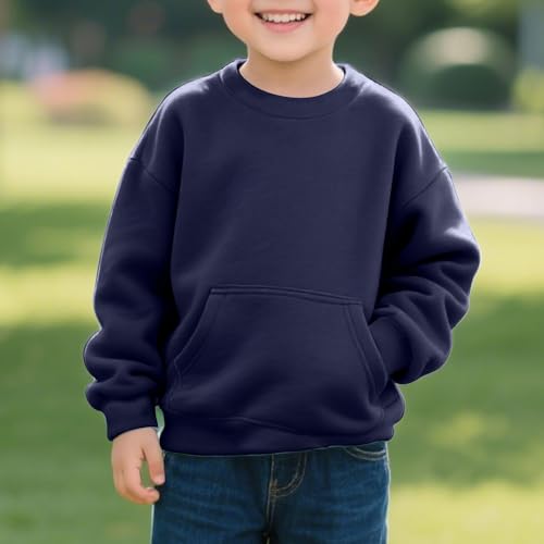 Girls Crewneck Sweatshirts Trendy Cute Casual Hoodies Long Sleeve Oversized Pullover Winter Fleece Preppy Clothes4