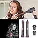 ABUNRO 1pair Long Curling Barrels for Dyson Airwrap Styler, 7.5in/190mm 1.2in/30MM Volume and Shape Curling Hair Tool, with Adapter for Dyson Hair Dryer Converting to Curling Iron Styler