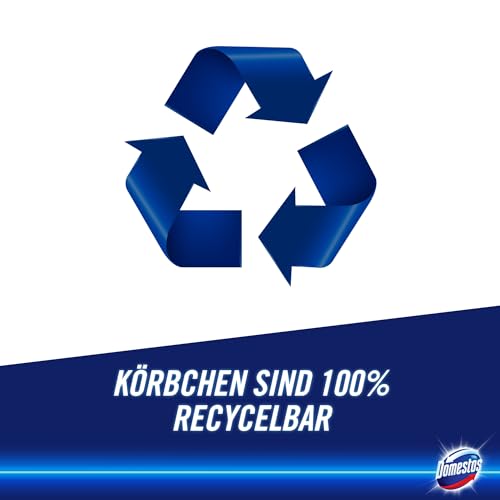 Domestos Power 5+ Aktiv Blauspüler WC Reiniger Blue Ocean, WC Stein mit Anti-Kalk Schutz für effektive WC Reinigung 7x 53g – Ansicht 7