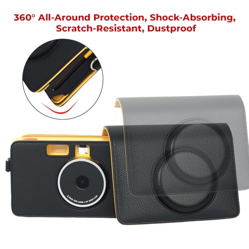 Étui de protection Kodak MS200 Mini Shot 2 camera protector sleeve noir - 6