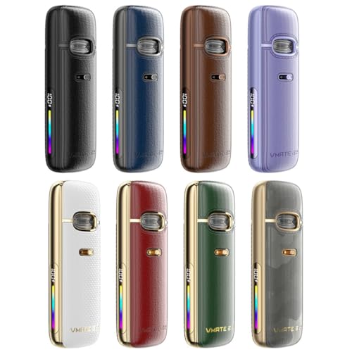 Voopoo VMATE E2 1500mAH 30W Pod System Kit E-Zigarette Nikotinfrei Farbe Braun