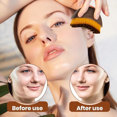 Image of New Contour Face Brush, Neck & Face Sculpting, Portable Facial Tool, Reduce Puffiness for Daily Us, Chin & Jawline Sculpting - Anti-Puffiness, Detox & Lift, Improves Skin Glow for All Skin