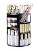 sanipoe 360 Rotating Makeup Organizer, DIY Adjustable Makeup Carousel Spinning Holder Storage Rack, Large Capacity Make up Caddy Shelf Cosmetics Organizer Box, Great for Countertop, Black