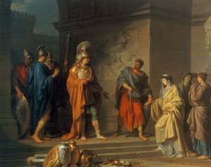 Peinture à l'huile La Générosité de Scipion Perrin : Habillez vos grands murs vides avec art