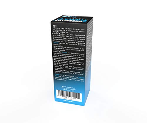 Aquarium bacteria 118 ml, biological water conditioner for nano & small aquariums, reduces nitrate & organic waste - Image 3