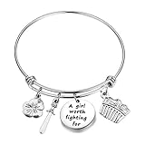 Inspired Bracelet A Girl Worth Fighting for Charm Bracelet (bracelet)